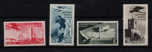 Italy 1934 Air Football World Cup high values collection MH WS37327
