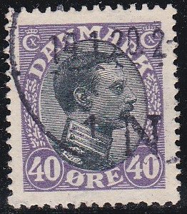 Denmark Sc #116 Used; Mi #104