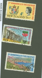 New Zealand #375-77  Single (Complete Set)