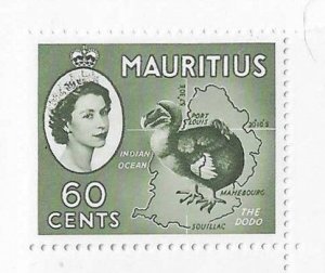 Mauritius Sc #261 60c NH VF