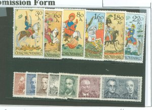 Czechoslovakia & Czech Republic #1097/1842 Mint (NH) Single (Complete Set)