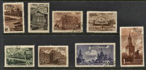 STAMP STATION PERTH Russia #1059-1066 Moscow Scenes CTO - CV$5.00