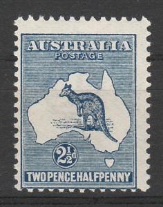 AUSTRALIA 1913 KANGAROO 21/2D 1ST WMK