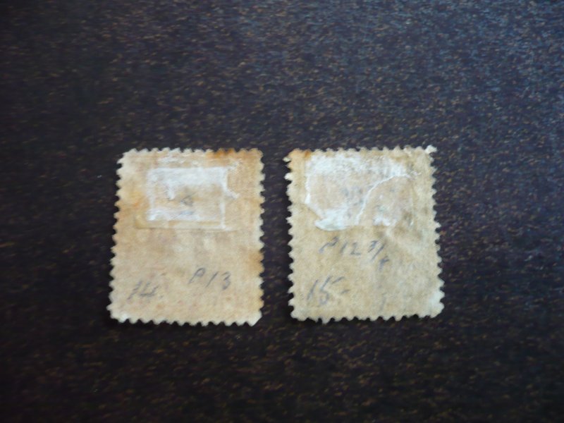 Stamps - Antigua - Scott# 3-4 - Used Part Set of 2 Stamps