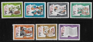 Cuba C240-C246 Achievements of Revolution set MNH