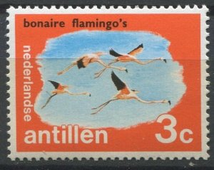 Netherlands Antilles Sc#333 MNH, 3c dp org & multi, Tourist Attractions (1972)