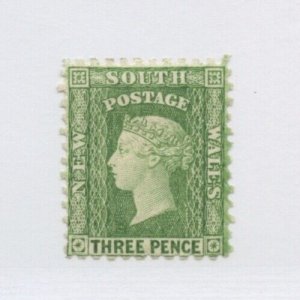 NEW SOUTH WALES #63k mint hinged  CAT $13 stamp