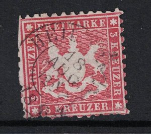 Wurttemberg SC# 22 Used / Rough Margins - S19436