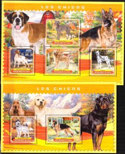 Mali 2022 Dogs Sheet + S/S MNH