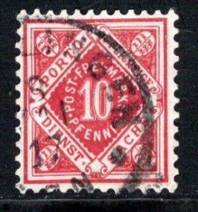 German States Wurttemberg Scott # O5, used