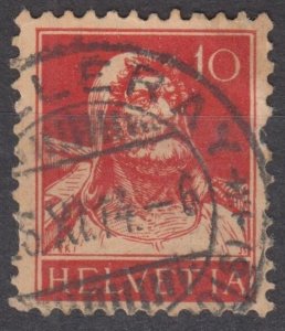 Switzerland Scott #167a 1914 Type I Used