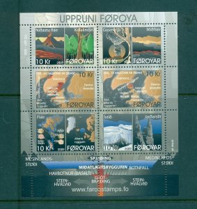 Faroe Is. - Sc# 513. 2009 Geology of Faroe Islands. MNH $18.00.