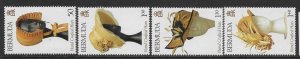 BERMUDA SG1230/3 2019 BERMUDA HATS SET MNH