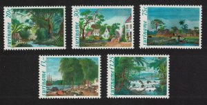 Suriname Illustrations to 'Journey to Surinam' by P I Benoit 5v 1981 MNH