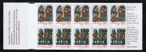 Sweden 2106a MNH, Christmas Cplt. Booklet from 1994.