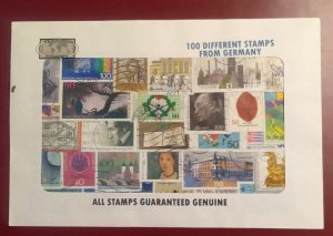 Germany - packet of 100 stamps
