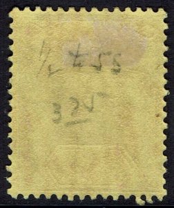 FIJI 1912 KGV 5/- WMK MULTI CROWN CA 