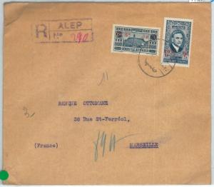 71129 - SYRIA - POSTAL HISTORY -   REGISTERED COVER  to FRANCE