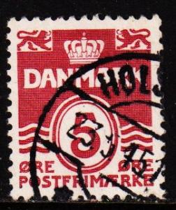 Denmark -  #224 Numeral - Used