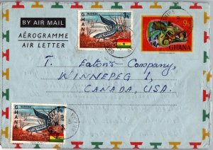 Ghana, Air Letters, Fish