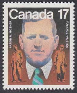 Canada - #899 Aaron Mosher - MNH