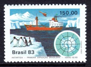 Brazil 1983 Antarctic Expedition Mint MNH SC 1845 SG 2003 CV £4.50