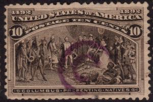 U.S. Scott #237 10-Cent Stamp - Used Single