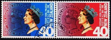 New Zealand. 1988 40c(Pair) S.G.1448/1449  Fine Used