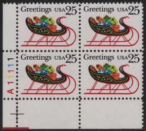 2428 25c Christmas A11111 LL