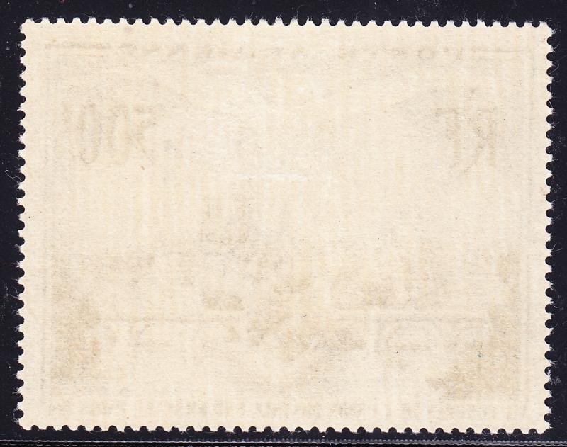 France 1947 500fr Airmail C22 VFMint (*) Very Light Hinge