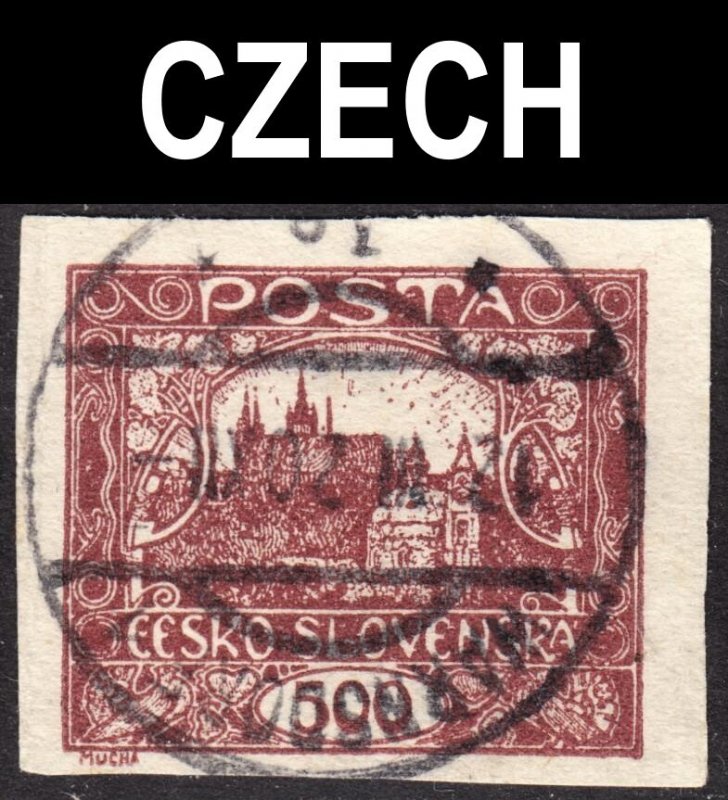 Czechoslovakia Scott 39 F to VF used. Splendid SON cds. FREE...