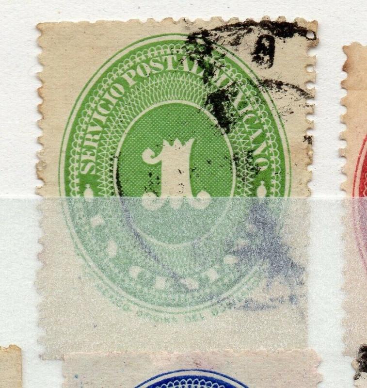 Mexico 1886 Numeral Issue Fine Used 1c. 310989