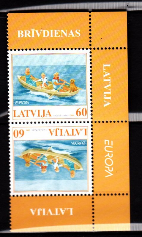 Latvia 594a mnh