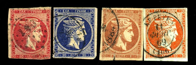 GREECE #6 8 12-3 USED FVF FLTS Cat $759