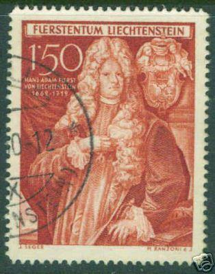 LIECHTENSTEIN Scott 242 Used  1949  stamp CV $9