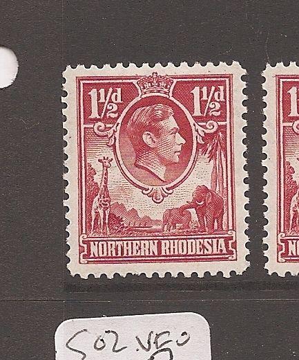 Northern Rhodesia KGVI 1 1/2d Animals SG 29 MNH (1azs)