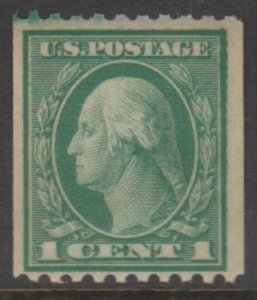 U.S. Scott #448 Coil Washington Stamp - Mint NH Single - IND