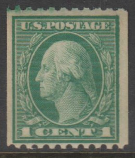 U.S. Scott #448 Coil Washington Stamp - Mint NH Single - IND