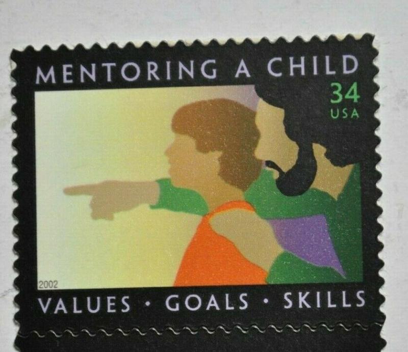 US stamps 34 cents Mentoring a child