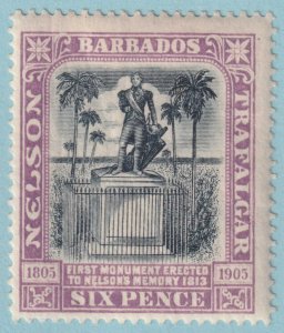 BARBADOS 107  MINT HINGED OG * NO FAULTS VERY FINE! - LJM