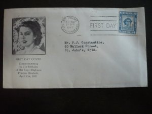 Postal History - Newfoundland - Scott# 269 - FDC with Special Cachet