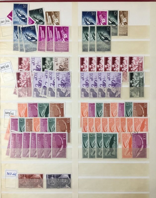 Spain & Colonies Used MH MNH 1900s/1940s (100s)GM2821