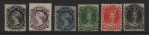 Nova Scotia Scott # 8 - 13 set VF-Mint OG with nice color scv $ 530 ! see pic !