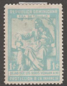 Dominican Republic RA13 Jesus and Children 1953