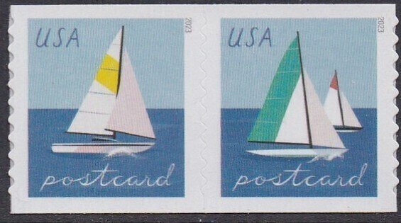 5750a Sailboats Coils MNH