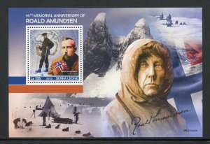 SIERRA LEONE  2023 95th MEMORIALANN OF ROALD AMUNDSEN SOUVENIR SHEET MINT NH