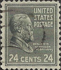# 828 USED BENJAMIN HARRISON
