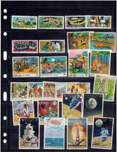 (GUINEA) GUINEE STAMPS, NICE COLLECTION