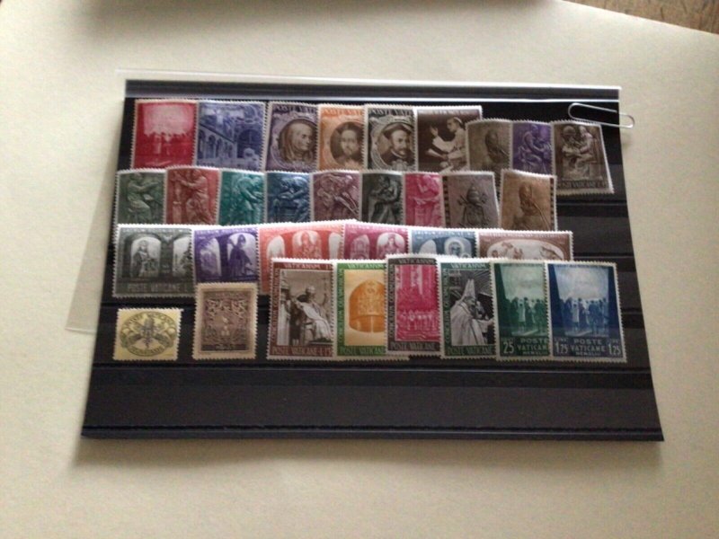 Vatican mounted mint stamps for collecting  A9763