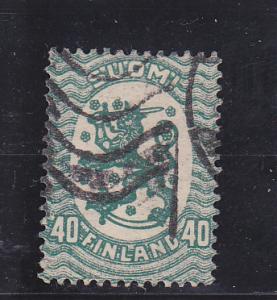Finland  Scott#  131  Used